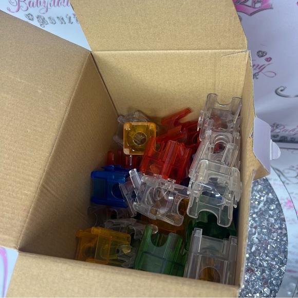 Q BA MAZE 2.0 marble maze builder game toy marble slide fun cool π - Picture 4 of 8